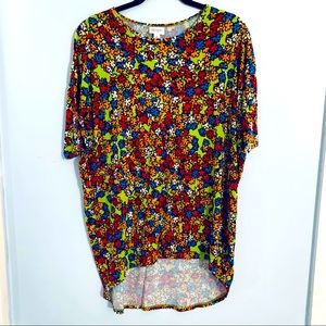 LulaRoe Irma Top Small Bright